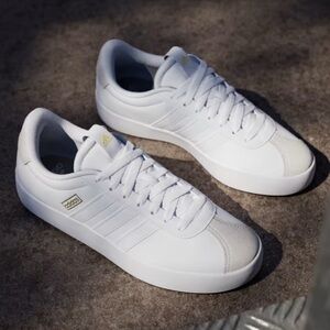 Adidas VL Court 3.0 White Sneakers Casual Shoes Classic Style